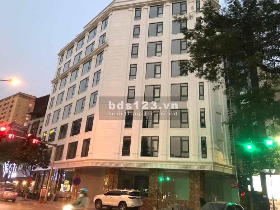 Bán cực gấp toàn văn phòng đường Đê La Thánh, dtsd 450m2, 10 tầng mặt tiền 19m, giá 190 tỷ