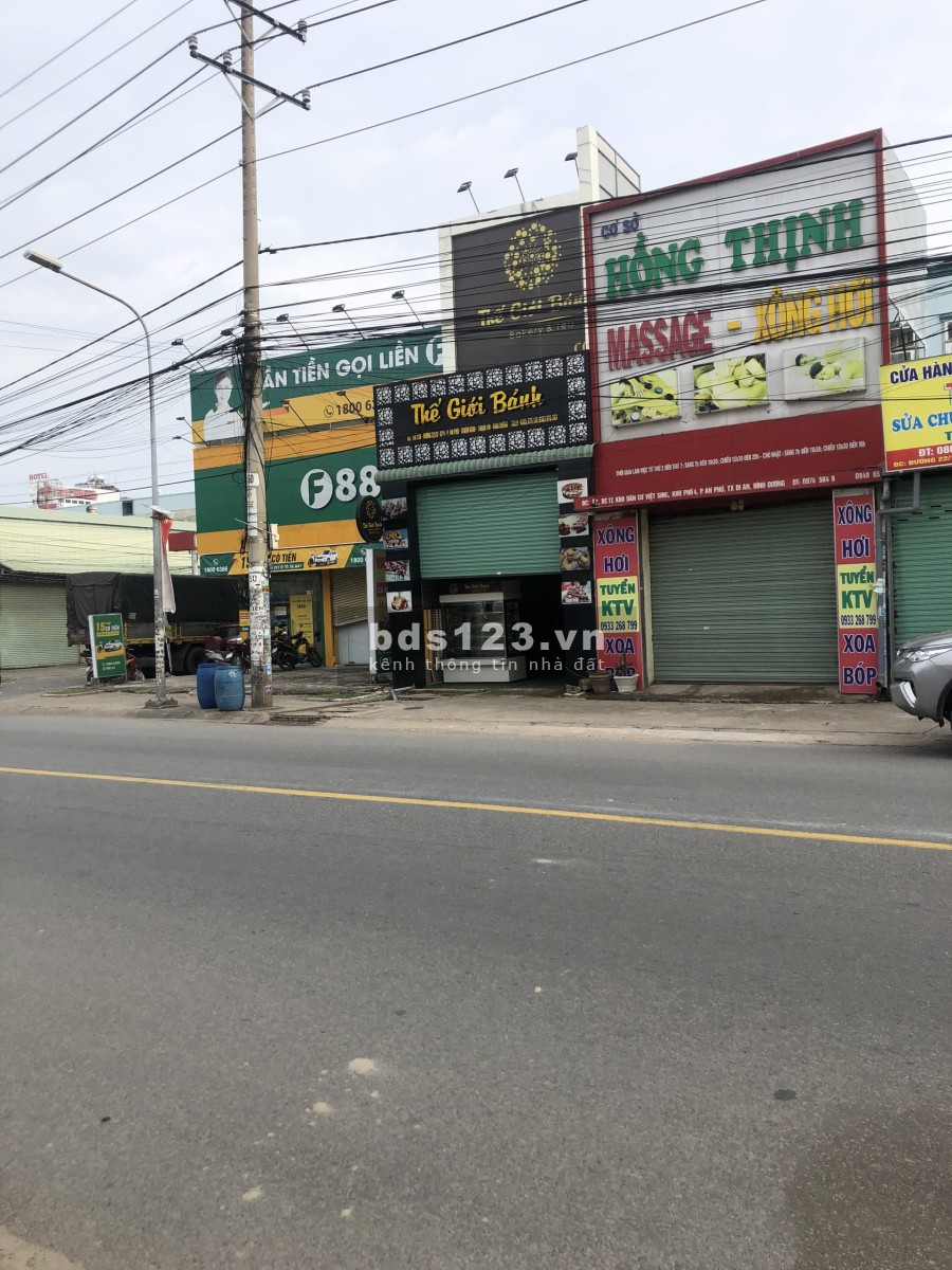Nhà vị trí đẹp, Kinh doanh tốt, mặt tiền đường 22/12 Thuận An khu sầm uất, xe ra vào nhiều
