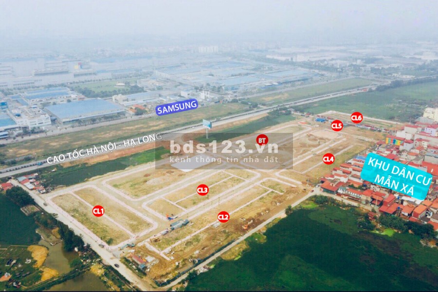 Mở bán quỹ căn đẹp nhất dự án đất nền khu đô thị Mẫn Xá Yên Phong Bắc Ninh, lh 0879970660