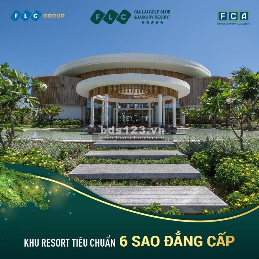 Dự án FLC Gia Lai, khu du lịch nghỉ dưỡng tiện ích có sẵn, giá tốt đầu tư, pháp lí đầy đủ