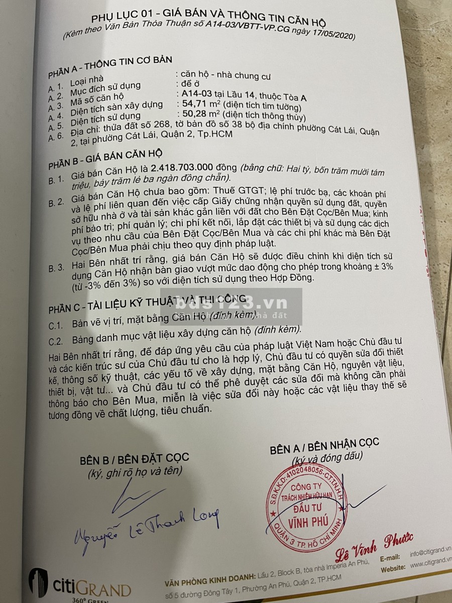 Citi Grand Quận 2 - Bán lỗ vì dịch Covid tiện ích nội khu đầy đủ, giá tốt đầu tư sinh lời cao