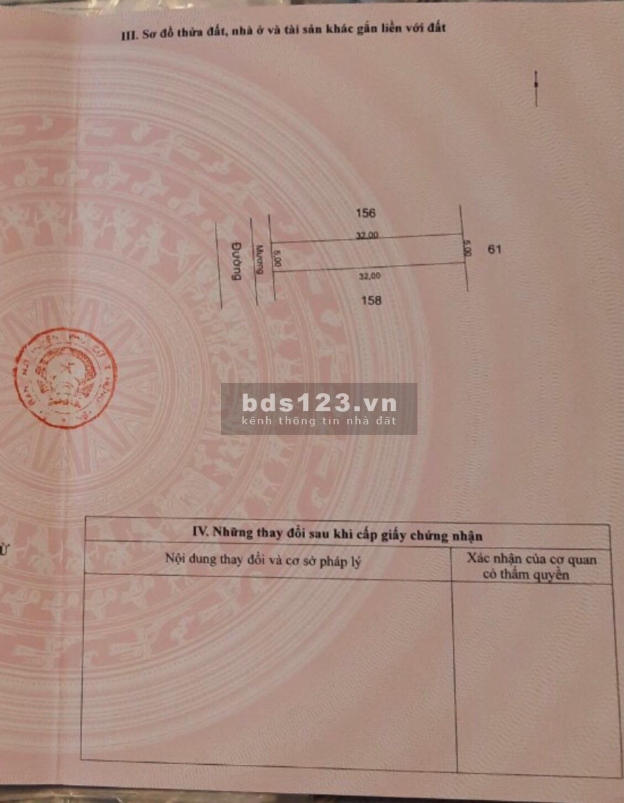 Tài Chính Chỉ 750tr có ngay lô đất đấu giá giãn dân diện tích 160m2 tại Đình Cao, Phù Cừ