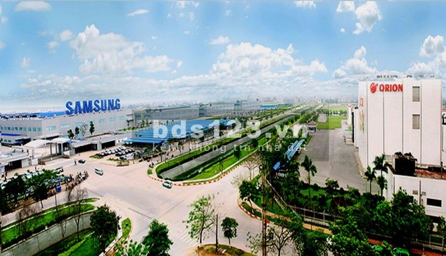 Bán đất nền đối diện công ty Samsung Yên Phong. Gía chỉ từ 23 triệu/m2 khu dân cư hiện hữu