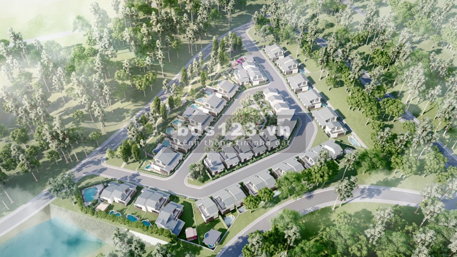 Resort Khu Biệt Thự Nghỉ Dưỡng - Hòa Bình giá bán 3 tỷ, bàn giao đủ nội thất đạt chuẩn