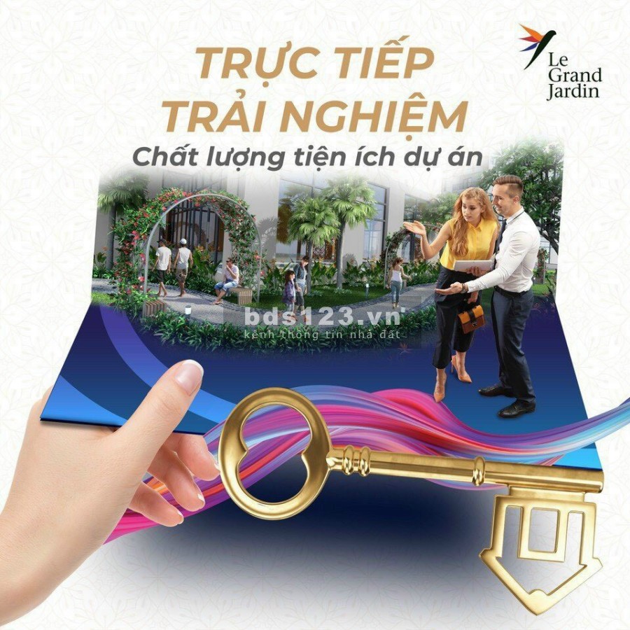 Sở hữu căn hộ không gian sáng tạo tại dự án Le Grand Jardin, chiết khấu 3% thanh toán theo tiến độ