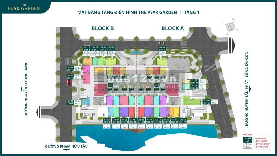 Liên hệ ngay 0978726139 – 10 suất nội bộ độc quyền đẹp nhất dự án The Peak Garden Quận 7