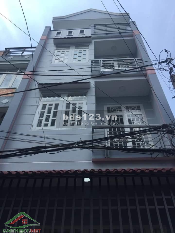 Bán Nhà HXH Gò Vấp, 65M2, 4 Tầng, 4 PN, Giá Rẻ.
