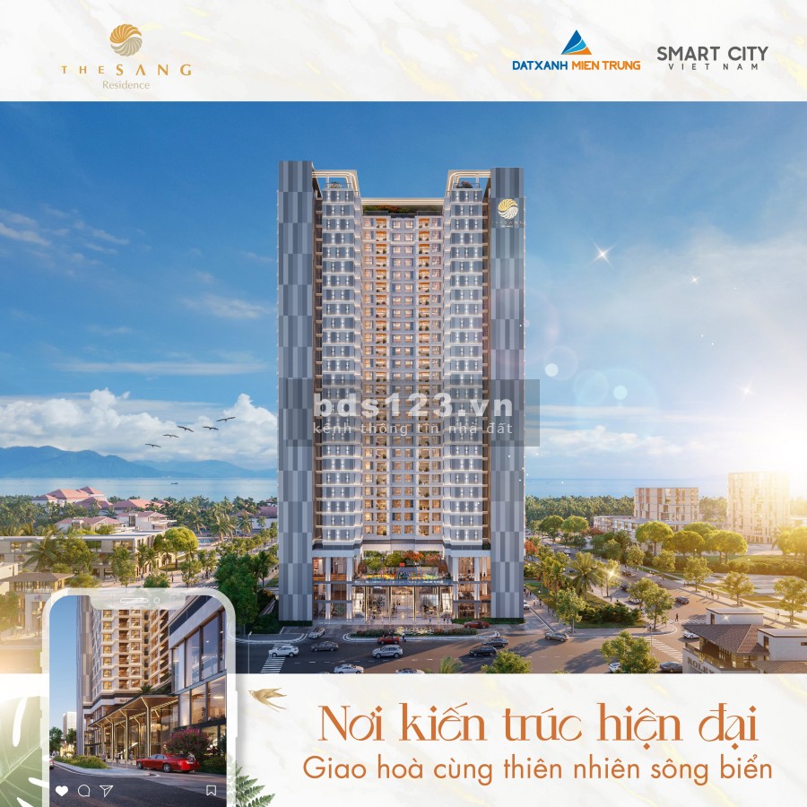 The Sang Residence căn hộ cao cấp view biển Đà Nẵng giá Đầu tư gd1 thanh toán linh hoạt