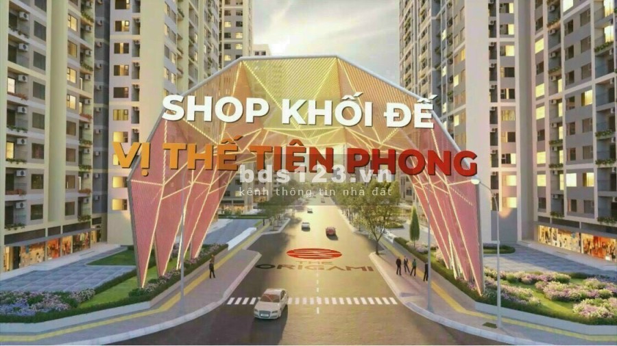 Shophouse ORIGAMI khu đô thị Vinhomes Grand Park tiện ích đủ, pháp lý chuẩn, bàn giao ngay