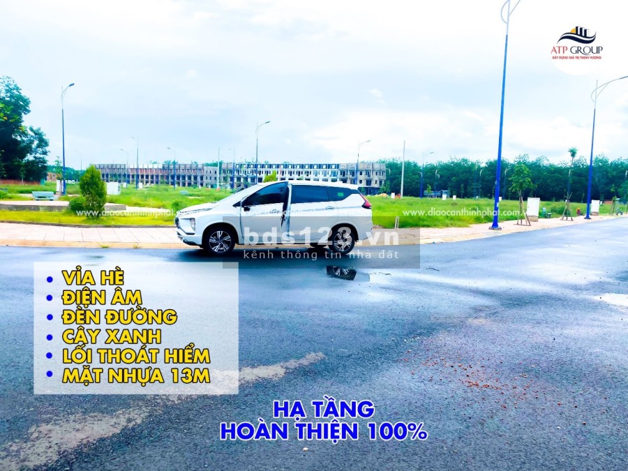 Chuyên phân phối đất nền giá dẻ tại Bàu Bàng, sổ hồng riêng từng nền, thổ cư 100%