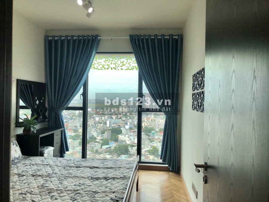 Cho thuê căn hộ 1 phòng ngủ full nội thất dtsd 57m2, tầng cao thoáng mát liên hệ 0792317869