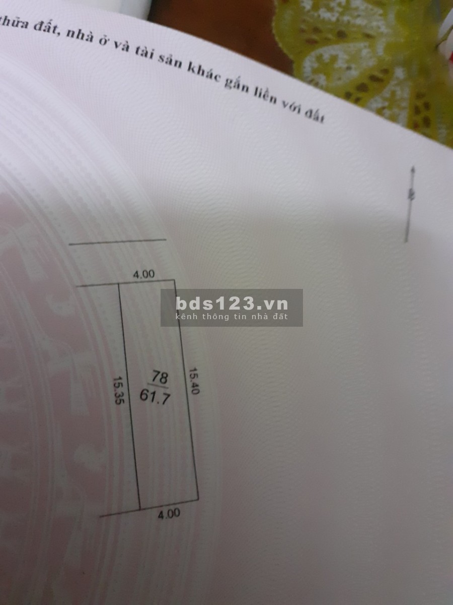 Đông Anh. Nam Hồng DT62mX4mMT, ngay Ngã. 1,62tỷ.