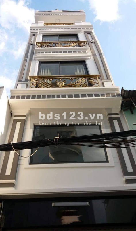 Bán nhà gấp Lê Quang Định, HXH, 5 tầng BTCT, ngang 4m, chỉ 3ty100