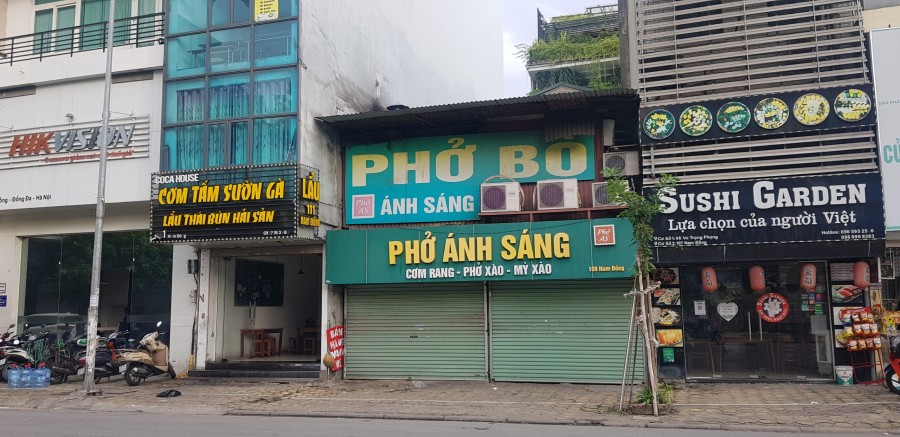 Bán 165m2 nhà mặt phố Nam Đồng Hồ Đắc Di Đống Đa 25 tỷ.