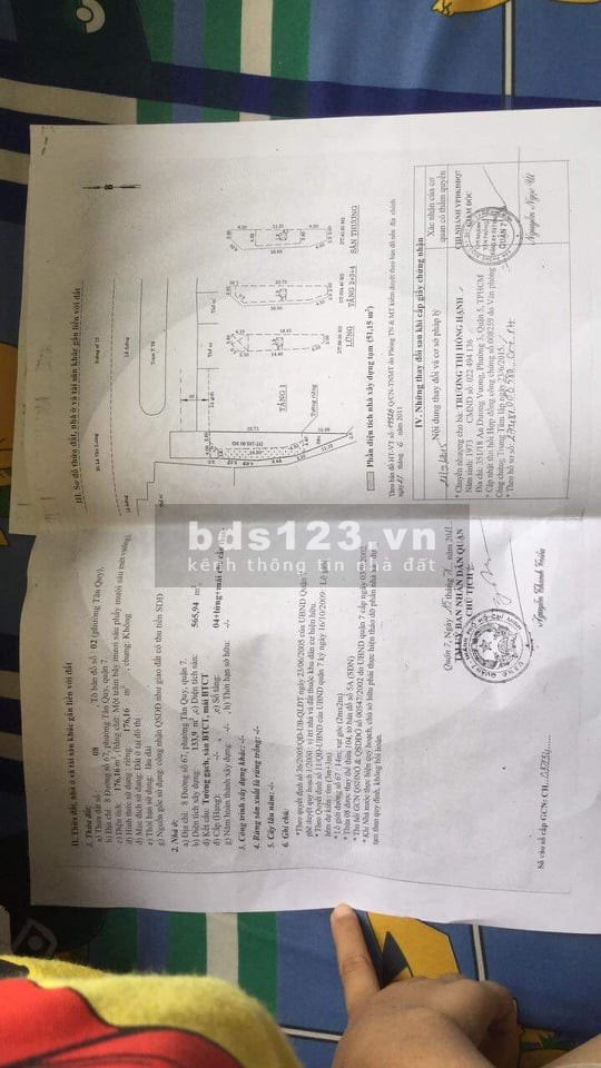 Nhà trọ 26 phòng mặt tiền đường 15, phường Tân Quy, quận 7, TP.HCM