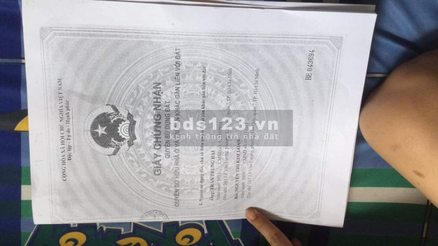 Nhà trọ 26 phòng mặt tiền đường 15, phường Tân Quy, quận 7, TP.HCM