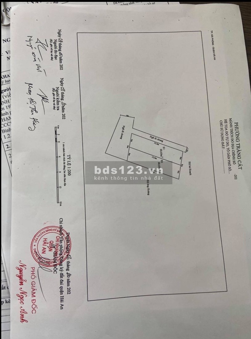 Bán 2 Lô Đất Trong Ngõ Cát Linh, Tràng Cát, Hải Phòng