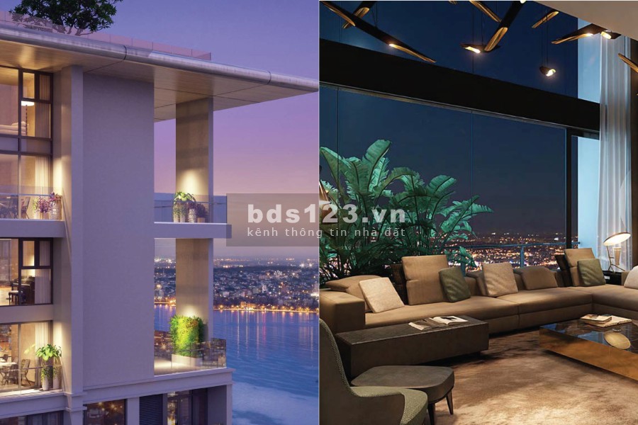Bán căn hộ thông 2 tầng Duplex tại dự án Sun Grand City 69B Thụy Khuê sổ sẵn bàn giao ngay