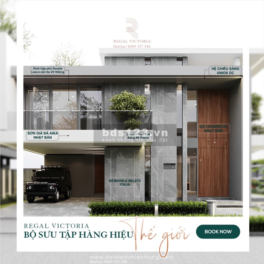 Biệt thự biển Đà Nẵng giá rẻ bên con đường triệu đô nối Đà Nẵng-Hội An dt 345m2, chỉ hơn 11 tỷ