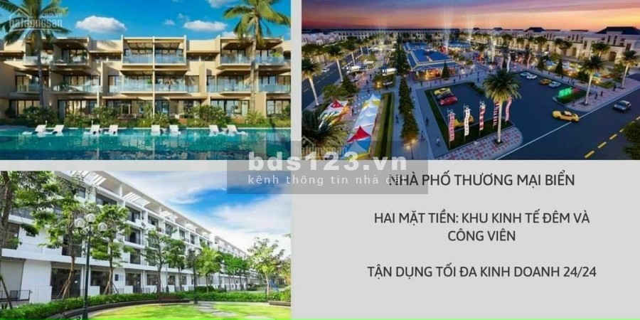 Chính thức mở bán nhà phố thương mại khu đô thị Thanh Long Bay, tiện ích đầy đủ, pháp lý đủ