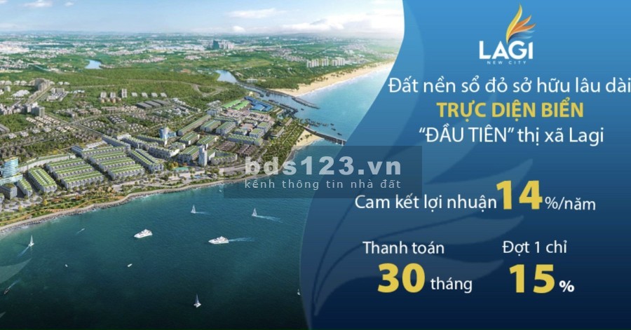 Đất nền ven biển Lagi tiềm năng phát triễn du lịch,sở hữu lâu dài
