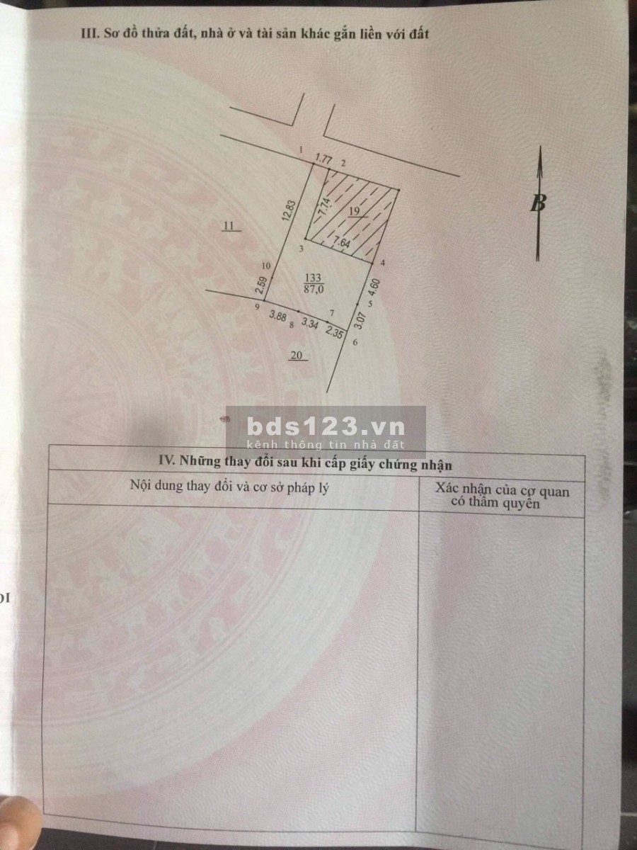 Bán Đất–tặng nhà P.Tây Tựu, gần UBND Q.Bắc Từ Liêm, ĐH Công nghiệp HN. Giá chỉ hơn 20tr/m2