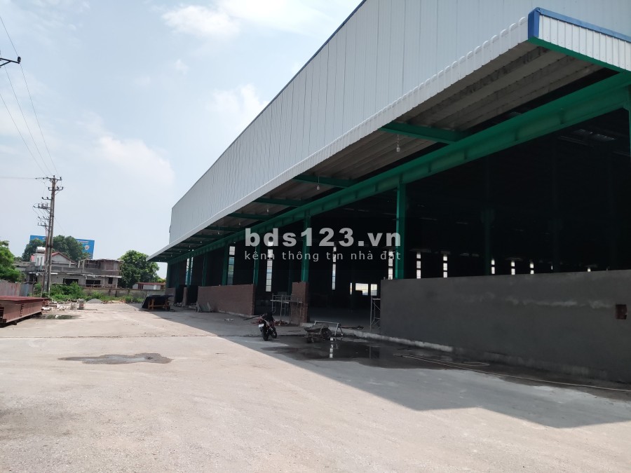 "- Cho thuê 8000m2 kho nhà xưởng tại KCN Phố Nối - Yên Mỹ - Hưng Yên.
