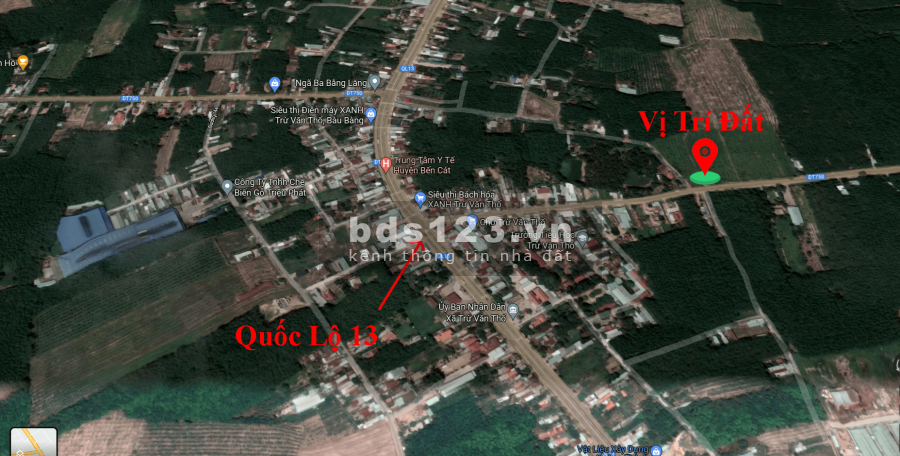 Bán nhà 2 lầu mặt tiền Liên Tỉnh, ngay chợ Trừ Văn Thố Bàu Bàng - Bình Dương