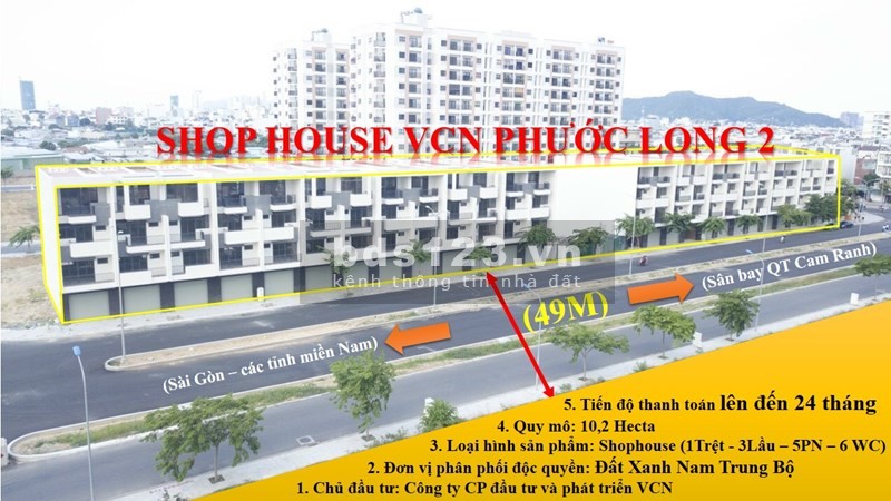 Cấn Bán Nhà Phố Thương Mại VCN Phước Long 2 Nha Trang