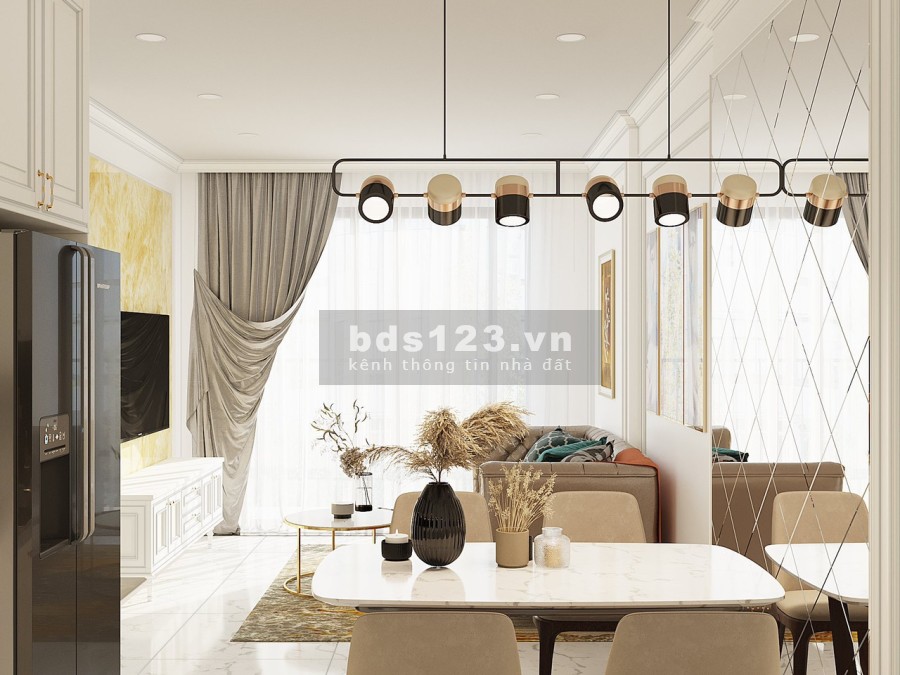 Cho thuê căn hộ 3 phòng ngủ 1 khách, full đồ, giá chỉ 12tr tại Vinhomes Smart City