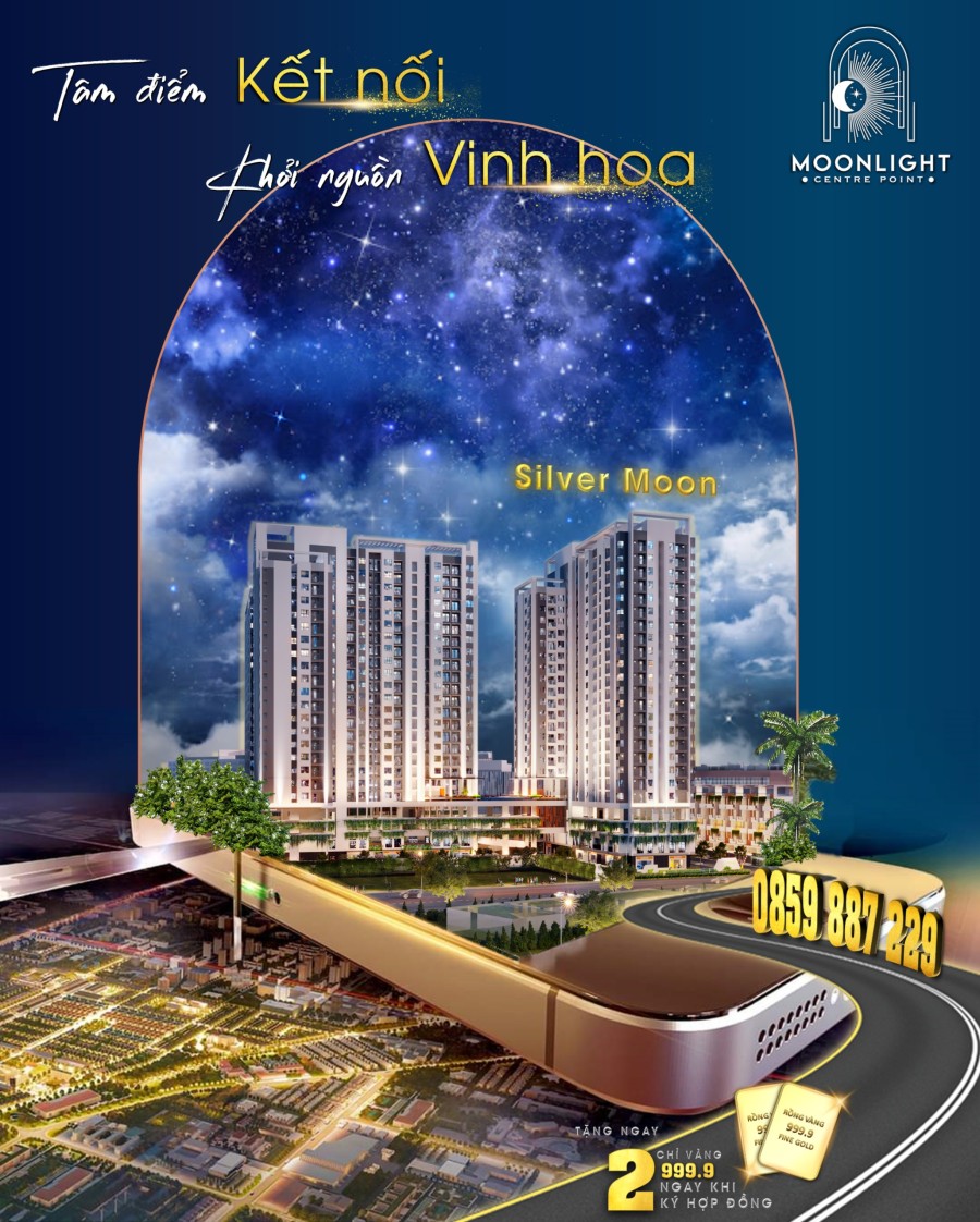 Mở bán block đẹp nhất dự án Moonlight Centre Point đường Tên Lửa Quận Bình Tân