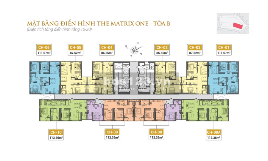 QUỸ CĂN NGOẠI GIAO 2PN - 3PN TẠI CC THE MATRIX ONE, CK 11,5% + 50 TRIỆU, LS 0% TRONG 30 THÁNG