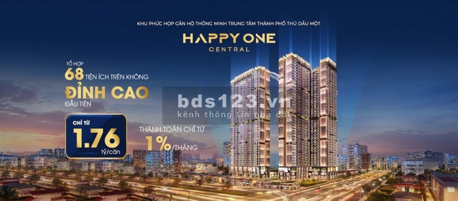 Chính sách bàn hàng dự án Happy One Central đợt 2, ngân hàng…