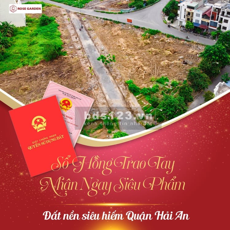 Chính chủ cần chuyển nhượng lô đất siêu đẹp tại dự án đất nền Vườn Hồng, lh 0345683878