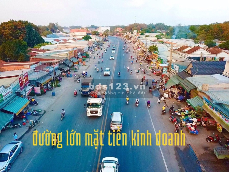 Bán lô đất giáp mặt tiền Quốc Lộ 13, gần trung tâm hành chính Bàu Bàng giá tốt đầu tư