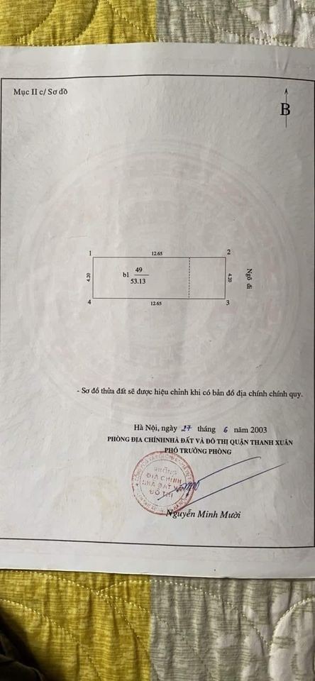 Bán Chung Cư MiNi Thanh Xuân ô tô Gần Nhà ba gác đỗ cửa dtsd 60m2 6 tầng giá 5.8 Tỷ