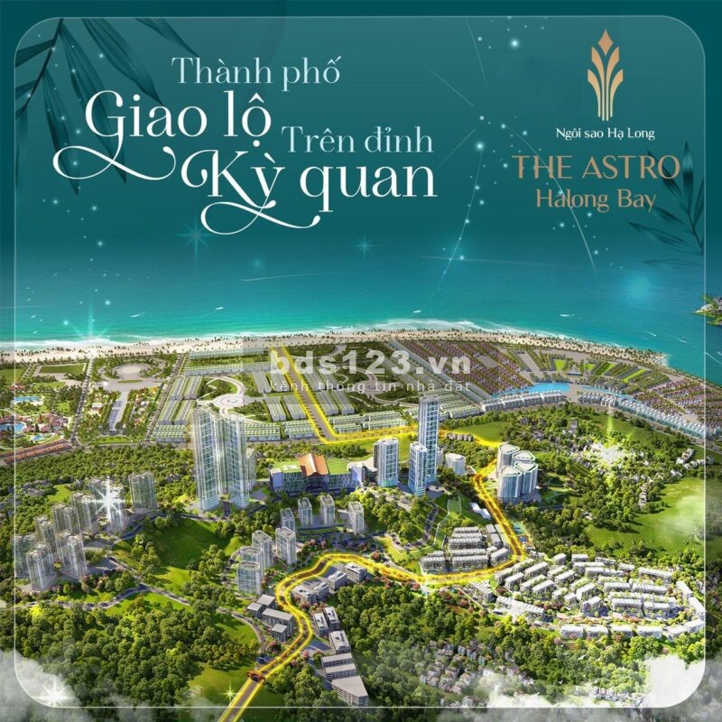 ASTRO HALONG BAY nhà liền kề, shophouse, biệt thự, ra mắt đợt 1, 120m2x5 tầng, 8 tỷ- 0976285499