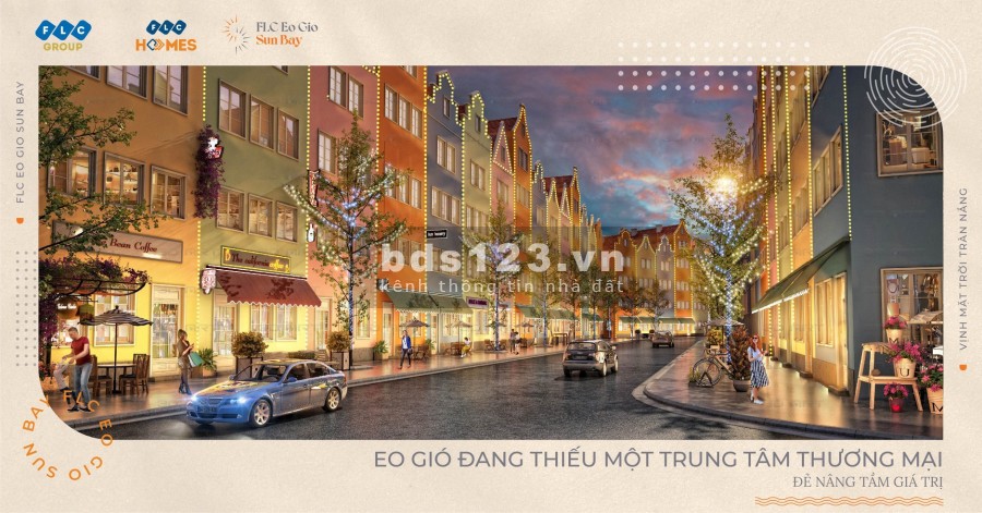 Cần bán căn nhà phố liền kề thuộc dự án FLC EO GIÓ SUN BAY QUY NHƠN