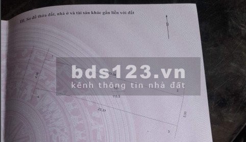 Cần bán đất thổ cư 100% Ấp Đồng Vỡ, Thanh Lâm, Mê Linh, 116m2 ô tô vào nhà, 14.5/ m2