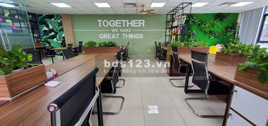 Cho thuê văn phòng ngã tư Nguyễn Xiển - Khuất Duy Tiến 165m, 115m giá rẻ