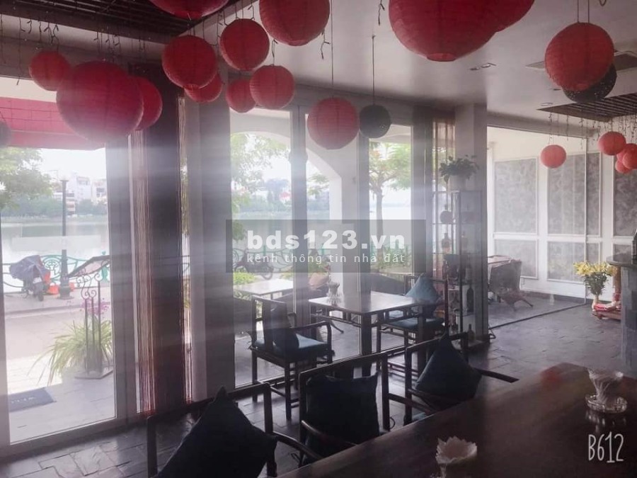 View hồ Tây lộng gió mặt tiền 10m kinh doanh vô địch khu dân cư siêu Vip, giá 92 tỷ, thương lượng