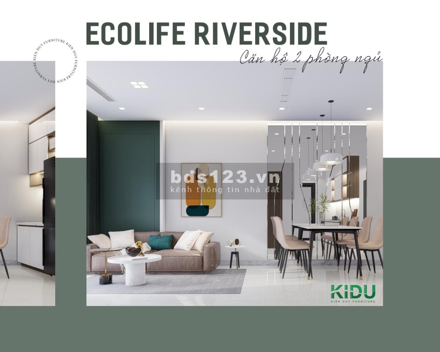 Chỉ 1 tỷ 3 sở hữu căn hộ trong mơ Ecolife Riverside , Giá tốt nhất Quy Nhơn
