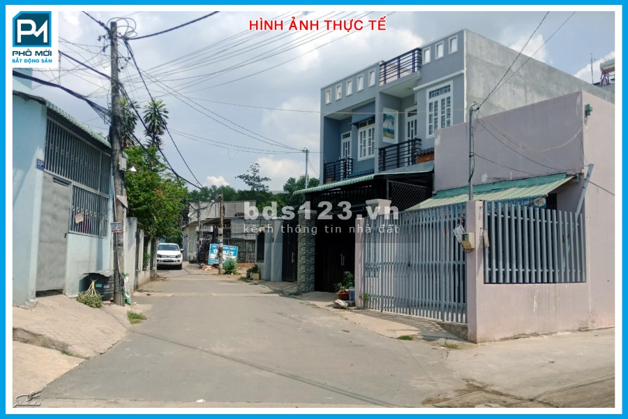Diện tích 56.4m2 hẻm đường Nguyễn Xiển Phường Long Thạnh Mỹ Chỉ 2.7 tỷ, Sổ riêng
