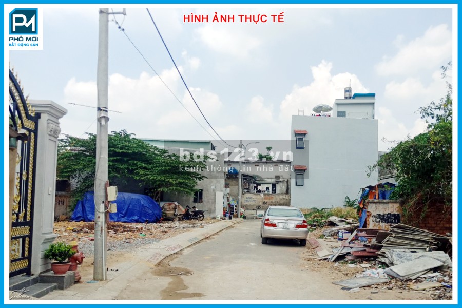 Diện tích 56.4m2 hẻm đường Nguyễn Xiển Phường Long Thạnh Mỹ Chỉ 2.7 tỷ, Sổ riêng