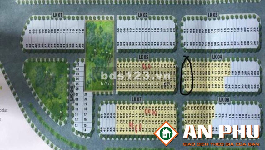 Cần bán lô góc khu Eco Quang Minh, Thuỷ Sơn, Thuỷ Nguyên, Hải Phòng