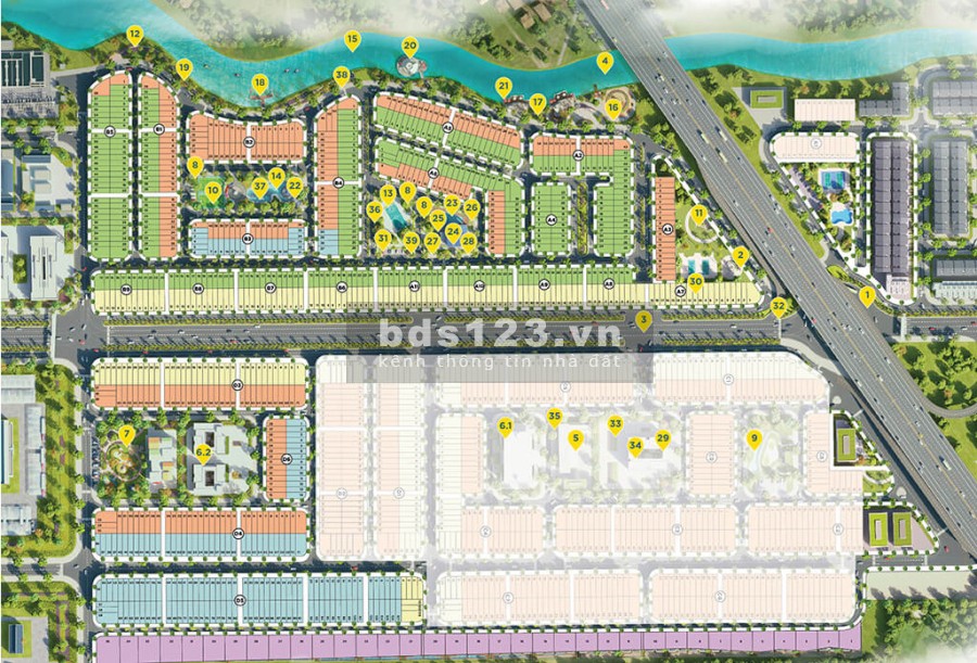 Cần sang gấp đất nền dự án chính chủ lô A2, A4, A5 - LH: 0961417489