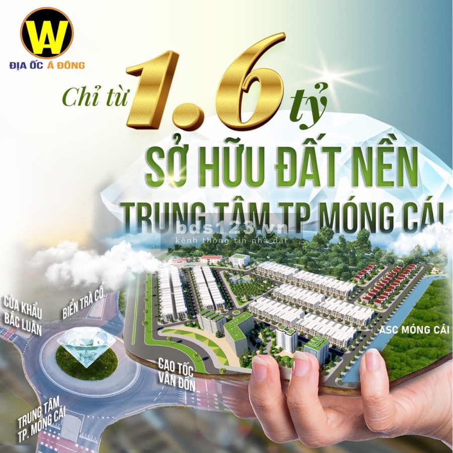 Đất nền dự án ASC khu đô thị cầu bà mai Móng Cái liên hệ 0764961666, sổ sẵn chính chủ