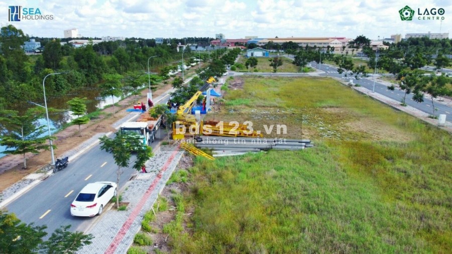 Lago Centro Bến Lức Mặt Tiền Vành Đai 4, Sổ Đỏ Có Sẵn, Thổ Cư 100% ngân hàng hỗ trợ