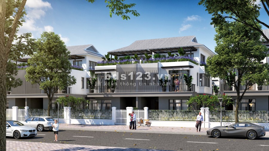Biệt thự Eco Garden view đảo triệu đô tại trung tâm khu đô thị An Vân Dương, giá tốt