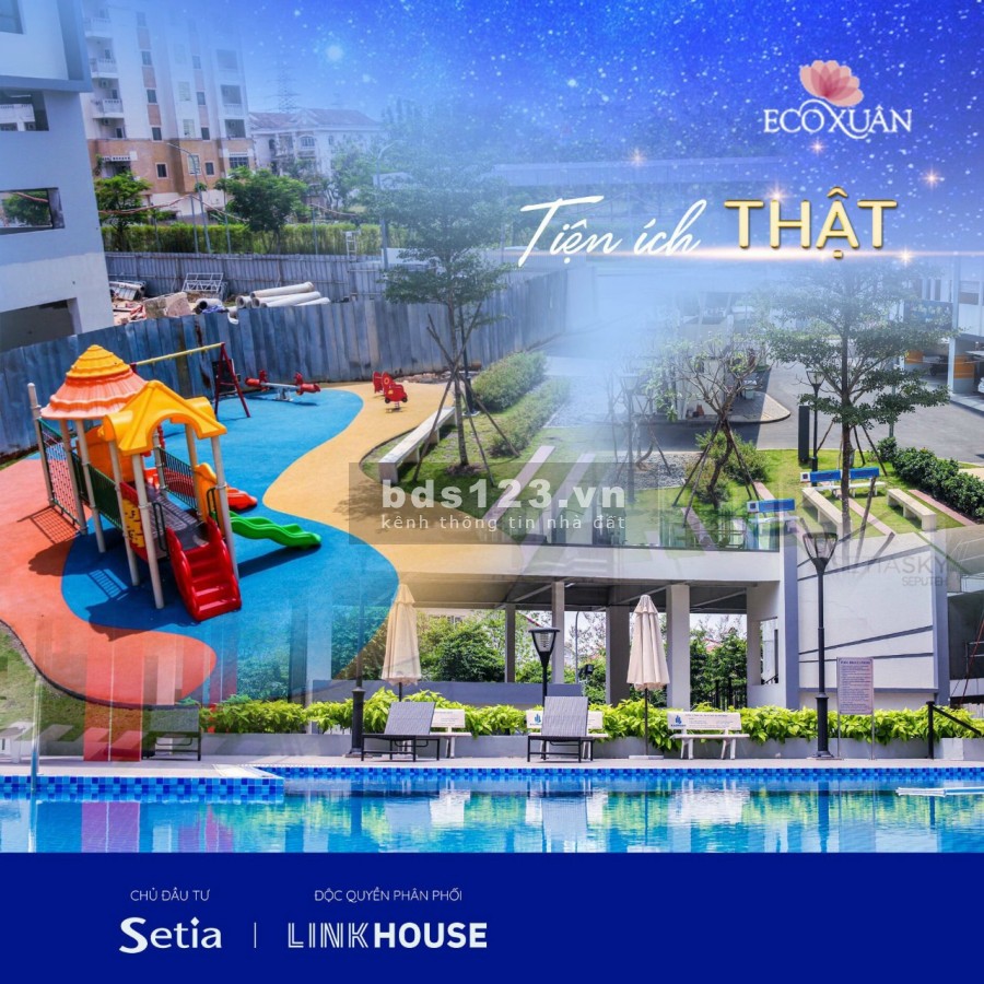 Chung cư Eco Xuân Lái Thiêu giá bán và cho thuê [10/2021] liên hệ 0908962611, sổ sẵn